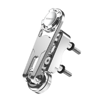 Pro Series Motorcycle Perch Mount Polished Aluminium