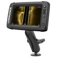 RAM® Double Ball Mount Kit for Lowrance Elite-5 &amp; Elite-7 Ti + More