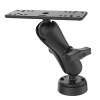 Hook-Up with RAM® Drill-Down Kit for  Marine Electronic Mounts with Cable Manager- C Size