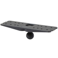 RAM® Large Marine Electronics Ball Rectangular Plate 3&quot; x 11&quot;
