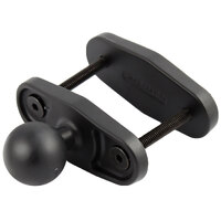 RAM® Square Post Clamp Base with Ball for Posts up to 2.5&quot; Wide - C Size
