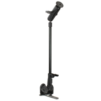 RAM® Pod HD™ Reverse Vehicle Mount with 18&quot; Aluminum Rod and Round Plate RHS Drive