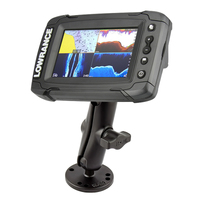 RAM Fishfinder Kit for Lowrance Elite-4 &amp; Mark-4 Series