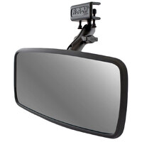 RAM® Glare Shield Clamp Mount with Rear View Mirror