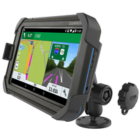 RAM® EZ-Roll&#39;r™ Drill-Down Mount Kit for Garmin Fleet 770, Overlander + More