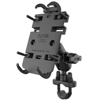  Quick-Grip™ Phone Mount Kit with Handlebar U-Bolt Base - Short Arm