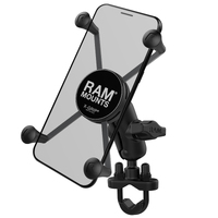  X-Grip iPhone or Samsung Kit with Handlebar U-Bolt Base - Short Arm UN10