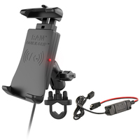 Quick-Grip Kit 15W Waterproof Wireless Charging Handlebar Mount Ram
