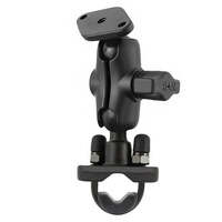 RAM® Handlebar U-Bolt Kit Double Ball Mount - B Size Short