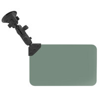 Suction Cup Mount with Swivel Socket Arm &amp; Sun Visor with RAM® Twist-Lock™