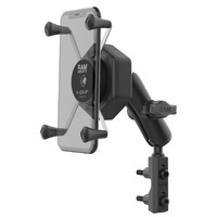 RAM Vibe-Safe Kit with X-Grip Large Phone Mount and Reservoir Base &amp; B size Medium Arm UN10 