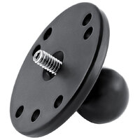 RAM® Ball Adapter with Round Plate and 1/4&quot;-20 Threaded Stud - B Size