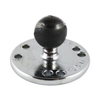 RAM® Chrome Round Plate with Ball