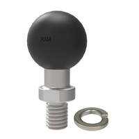 RAM® Ball Adapter with 3/8&quot;-16 Threaded Post &amp; Lock Washer - B Size