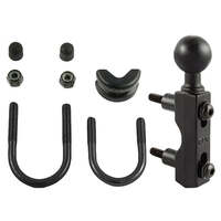 RAM® Motorcycle Brake/Clutch Reservoir &amp; Handlebar Combination Base with 1&quot; Ball