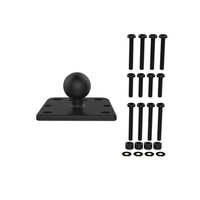 RAM® Centered Motorcycle Reservoir Cover Ball Base- B Size