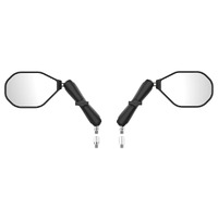 RAM® Tough-Mirror™ Kit with M10-1.25 Bases + Reverse Adapter - Long Arm