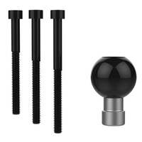 RAM® Motorcycle Handlebar Clamp Base with M8 Bolts 