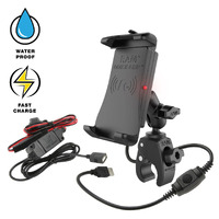  Quick-Grip™ 15W Waterproof Wireless Charging Kit with Tough-Claw RAM Mount