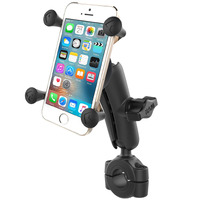  X-Grip® Phone Mount Kit with Medium Torque™ Rail Base and Medium Arm RAM® Mounts UN7