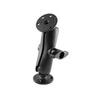 RAM® Double Ball Mount Kit with Two Large Round Plates - D Size Medium
