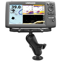 Big Savings RAM® Large Marine Electronics Mount Kit for 9 - 12&quot; Fish finders - D Size Medium Arm