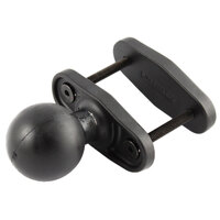 RAM® Square Post Clamp Base for Posts up to 2.5&quot; Wide - D Size