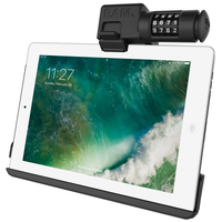 RAM® EZ-Roll&#39;r™ Combo Locking Holder for iPad 6th Gen, Air 2 + More