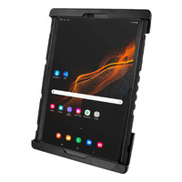RAM® Tab-Lock Lockable Cradle for Samsung Tab S7+, S7 FE, S8+ &amp; S9+ with Case