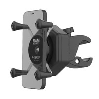RAM Vibe-Safe Adapter Kit with X-Grip Phone Mount to Small Tough-Claw UN7 Ram Mounts