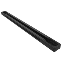Tough-Track 9&quot; Black Aluminium