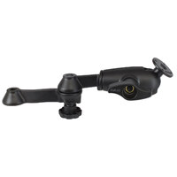 RAM® 12&quot; Double Swing Arm with Round Plate - D Size  Rotating Ends