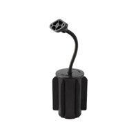 RAM-A-CAN™ II Cup Holder Mount with RAM® Flex-Arm™ and Diamond Plate