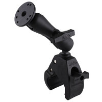 RAM Tough-Claw Kit C sized Large Clamp Double Ball Mount with Round Plate and Medium Arm Ram Mounts