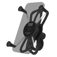 X-Grip® Large Phone Mount Kit with RAM® Tough-Strap™ Handlebar Base