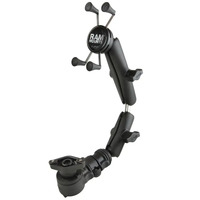 RAM Phone Mount Kit for Wheelchair Armrests with Quick Release &amp; Swivel RAM® Mounts UN7