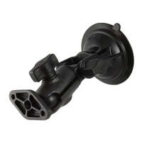 RAM® Twist-Lock Kit Composite Suction Cup Ratchet Mount with Diamond Plate