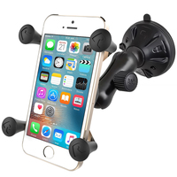  X-Grip® Phone Mount Kit with Twist-Lock™ Low Profile Suction Cup RAM® Mounts
