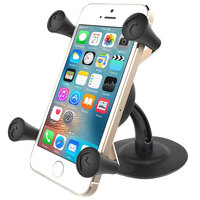  X-Grip® Phone Holder Combo with Lil Buddy™ Adhesive Dash Mount- RAM Mounts UN7