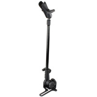 RAM® Pod HD Vehicle Mount with 18&quot; Aluminum Rod and Double Socket Arm