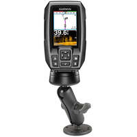 RAM® Double Ball Mount with Hardware for Garmin Striker + More