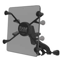 RAM® X-Grip® Mount with Yoke Clamp Base for 7&quot;-8&quot; Tablets