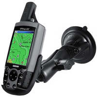 RAM® Twist-Lock Suction Cup Mount for Garmin Astro 220, GPS 60 + More