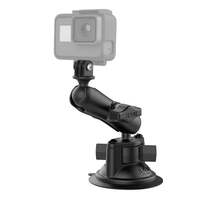 RAM GoPro Adapter Kit with Twist-Lock Suction Cup Mount &amp; Medium Arm Ram Mounts