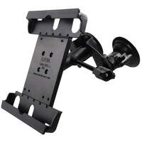 RAM® Tab-Tite Kit with Twist-Lock Dual Suction Cup Base for 10&quot; Tablets with Cases