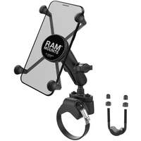 X-Grip® iPhone Kit ATV/UTV Roll Bar Base and B sized medium arm UN10 ram-b-231-2-un10