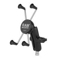  X-Grip® iPhone Kit for M8 Motorcycle Handlebar Clamp Base with Medium Arm UN10