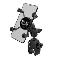  X-Grip® Phone Mount Kit with RAM® Tough-Claw Small Clamp Base - Short Arm Ram Mounts UN7