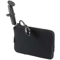 RAM® Tough-Wedge Mount with Round Plate &amp; Expansion Pouch