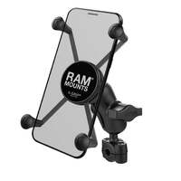  X-Grip iPhone Kit for Smaller Torque Rails or Handlebar Base - Short Arm RAM® UN10